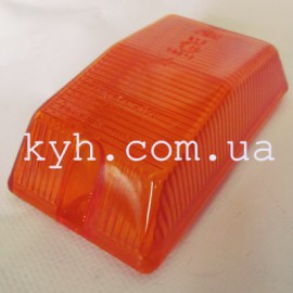 Стекло повторителя поворота Богдан, Эталон /оранжевый/ (Укр)*